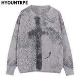 graphic fire pullover hoodie with premium fabric, trending 2025 fashion for layered outfits, men’s streetwear clothing piece