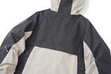 Undermycar 2023 Deconstructor Contrast Zipper Windbreaker Coat
