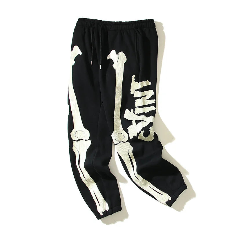 kapital bone elephant print mens american retro sports pants unique default style 4799