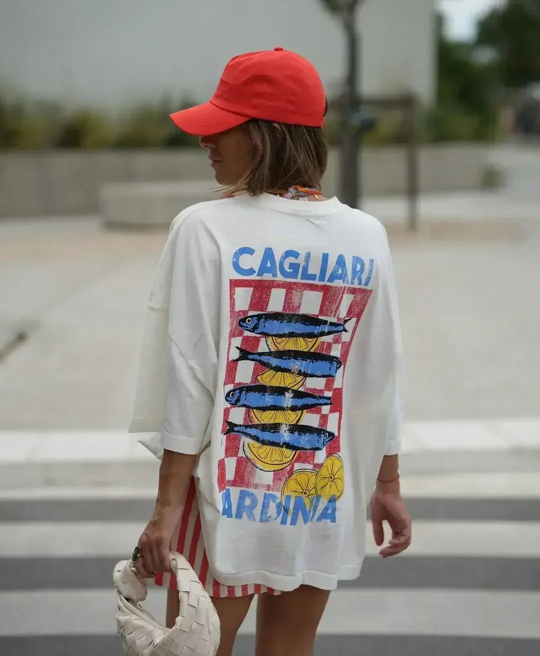 Harajuku Energy Tee – Pastel Icon Mash with Cloud Hearts