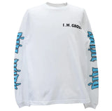 24ss Summer Vintage Retro High-Street Long Sleeve T-Shirt Sweatshirt Pullover Cotton
