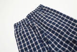 men women american streetwear fashion loose plaid wide leg straight pant boyfriend button down sports casual pants trousers unique default style 1423