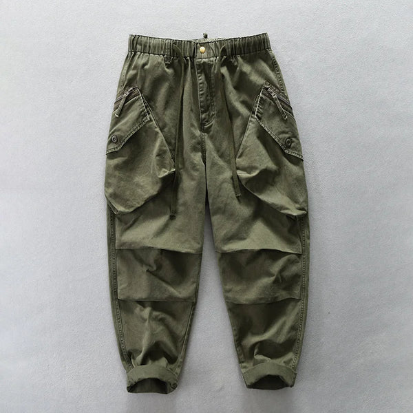 japanese streetwear cargo big pockets joggers pants men harajuku harem trousers straight wide loose casual male workpants cotton relaxed fit joggers