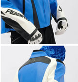 American Pioneer Motorcycle jackets Windproof Oversized Loose coat men winter Leather jacket Clip Racing Suit new men clothing