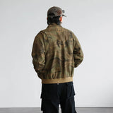 zip-up minimalist jacket, cold-season outfit - aesthetic hip hop inspired casual wear
