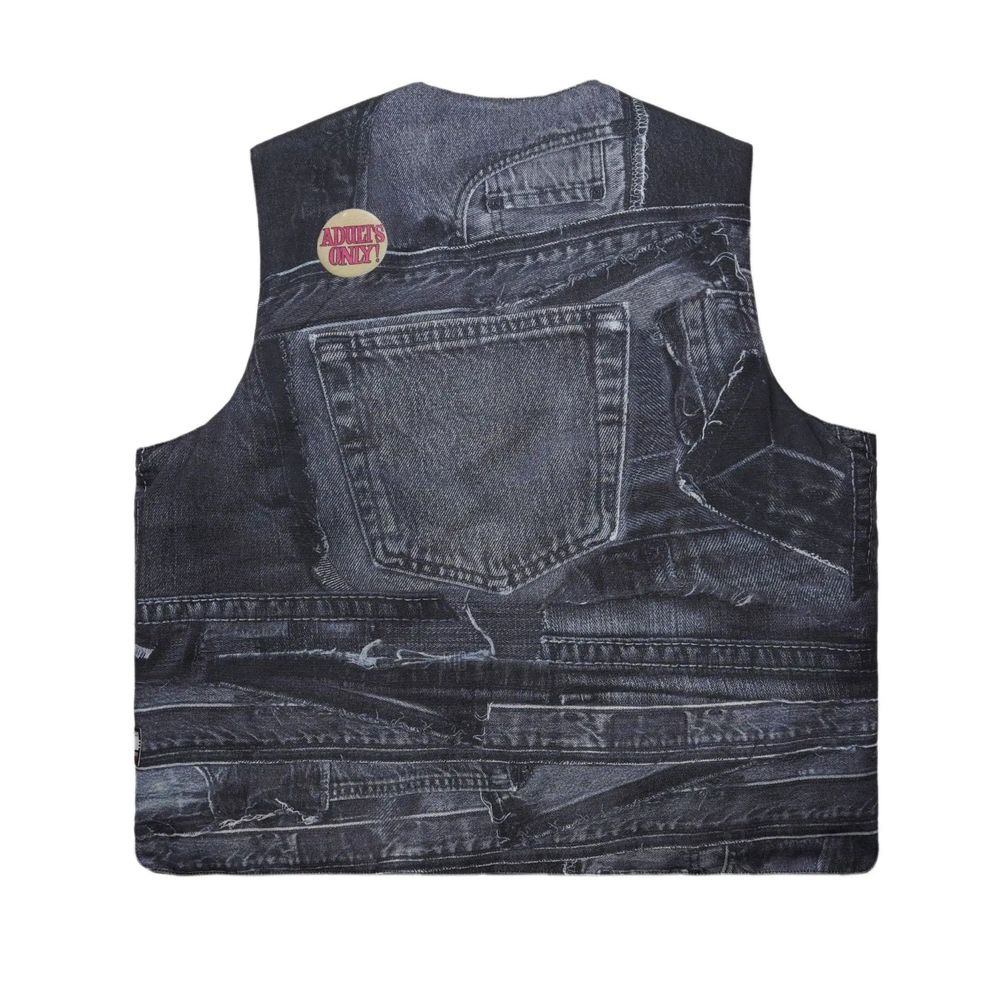 hip hop loose jacket vest unisex casual cotton padded vests mens harajuku streetwear printed sleveless warm reversible coat n - variant style a0a387 for streetwear fashion