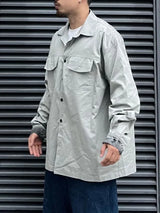 Hip Hop Streetwear Shirts Harajuku Retro Printed New Casual Long Sleeve Single Breasted Shirts for Men Loose Tops Cargo Shirt