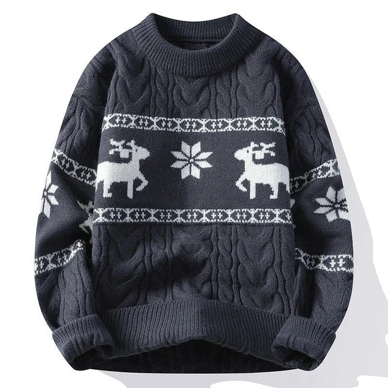 oversized flame knit top, unisex streetwear inspired by 2025 fashion trends, mens fashion layer for modern streetwear collect