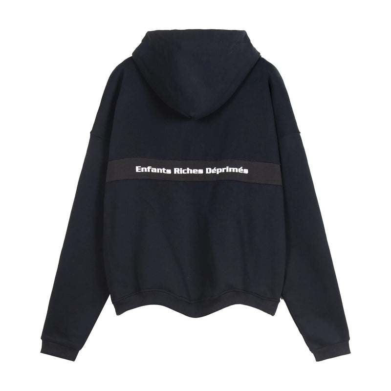New Arrival ERD Brand Fashion High-Street Letter Print Velvet Short Width zipper Cotton Hoodie Sweatshirt