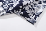 Dark Icon Skeleton Floral Men's Shirt Summer Vintage Shirts for Men Male Top