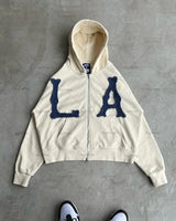 2024 Trendy Brand Letter Embroidered Jacket Men Y2K High Street Fashio