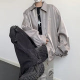 techwear zip bomber, urban street style, mens fashion