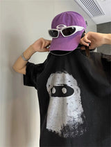 Skatercore Streetwear top – Summer Vintage Style Adf Nft Illustration Ye Doll Graffiti W
