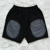 New 2023 Novelty High Men Vertabrae Comfortable Tie-dyed Skateboard Street Cotton Casual Shorts Kanye Hip-hop Parkour #183