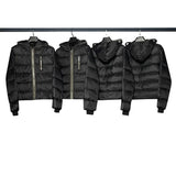 New 2023 Men Rick 4 Holes Windbreaker Coast Puffers Coats & Jackets / Down Coats Vest Cotton Thicken Warm Winter Shark #703