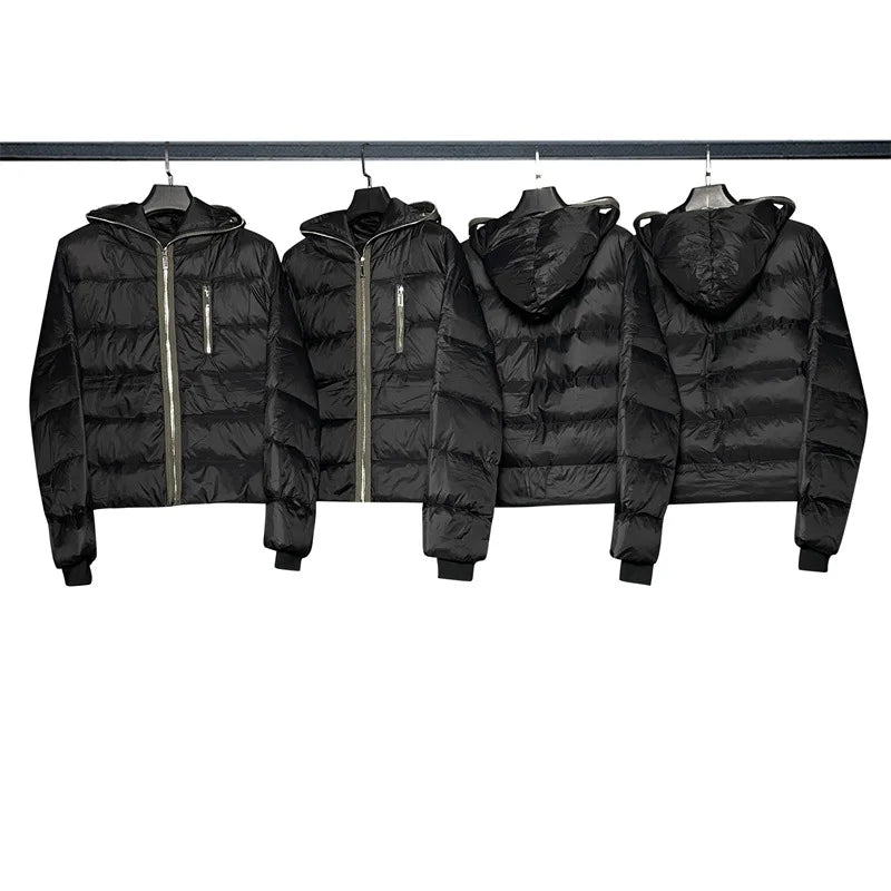 New 2023 Men Rick 4 Holes Windbreaker Coast Puffers Coats & Jackets / Down Coats Vest Cotton Thicken Warm Winter Shark #703