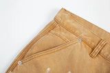 high street spliced speckled ink micro flare pants for men and women patchwork baggy jeans ropa hombre casual denim trousers unique jeans style 3587