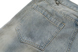 detachable leather chain washed baggy jeans for men and women straight streetwear casual denim trousers oversized cargo pants unique cargo style 289