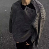 varsity knit sweater with retro streetwear styling for fall and winter outfits, ideal for men’s fashion and seasonal streetwe