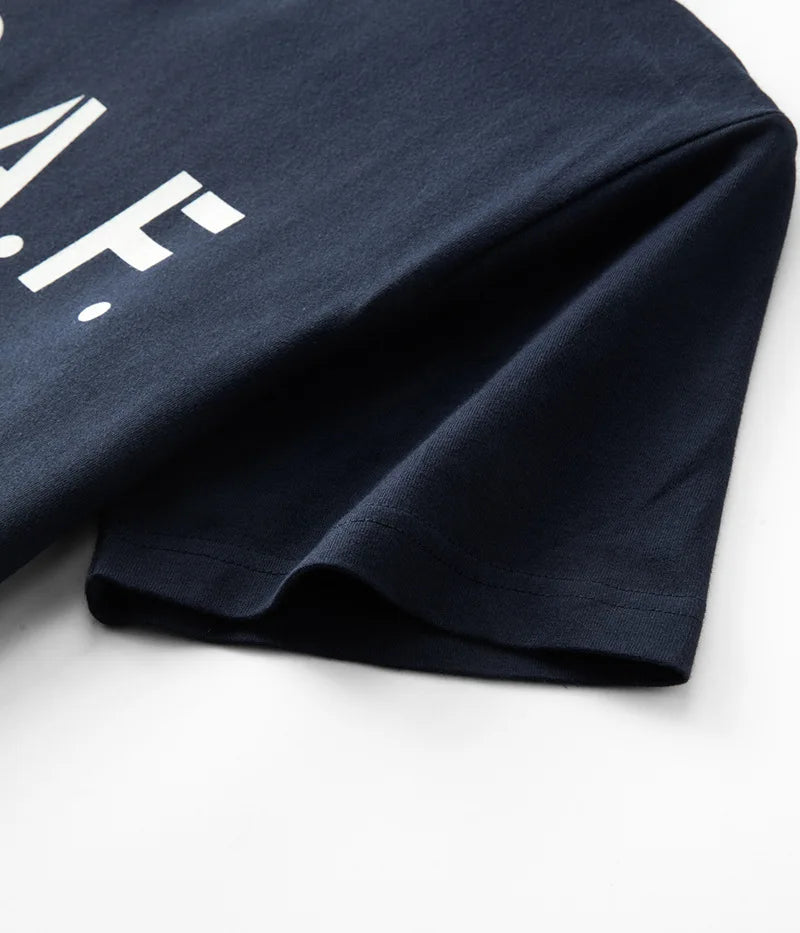Y2k Oversized shirt – Amekaji Vintage Printed T Shirt Men 2023 Spring Summer New M