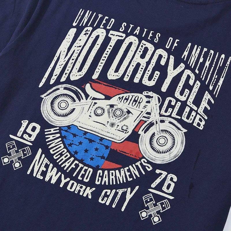 Skatercore Melting smiley – Summer Short Sleeved Mens New Retro Youth Motorcycle Letter