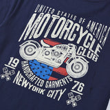 Skatercore Melting smiley – Summer Short Sleeved Mens New Retro Youth Motorcycle Letter