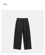 autumn winter plus velvet casual trouser men fashion loose thicken straight suit pant office man trousers unique default style 2290