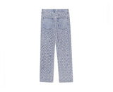 2023 cool design ripped hole mesh gothic blue baggy men jeans pants new fashion straight hip hop denim trousers pantalon homme unique jeans style 5151