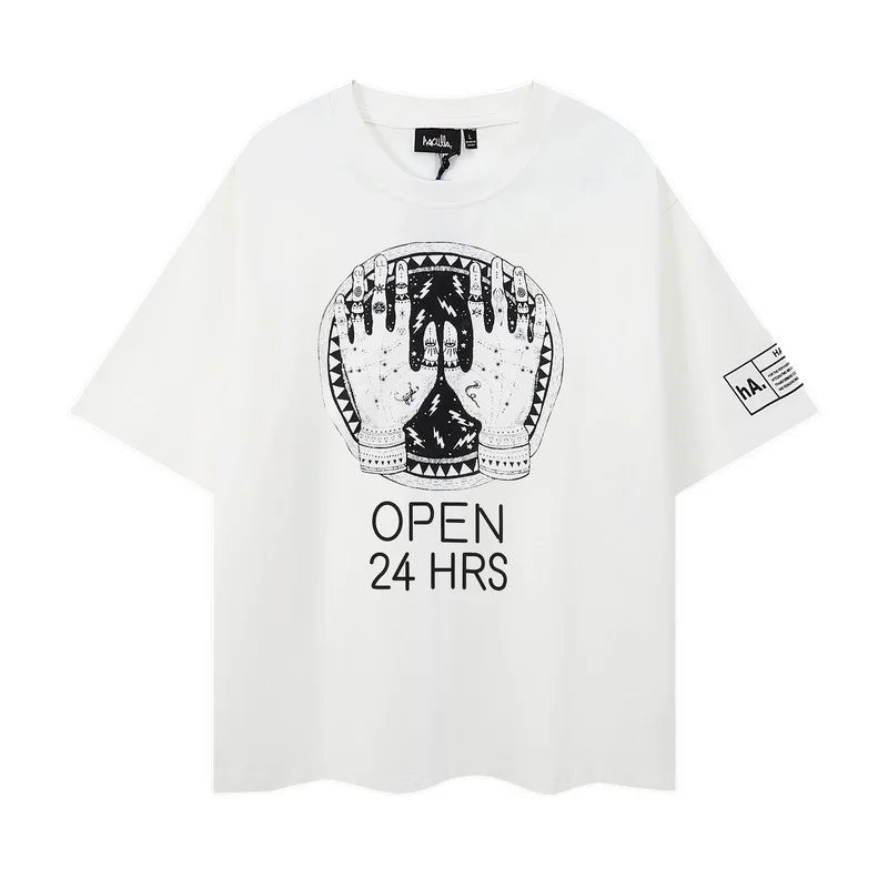 Harajuku Oversized Shirt – Haculla T Shirts Men Woman Spring Summer White 1 1 Good Qual – Urban Streetwear for Men & Women