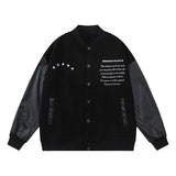 men streetwear jacket patchwork baseball bomber jackets coats hip hop harajuku motorcycle oversized outerwear nan fashion pho - variant style 61baac for streetwear fashion