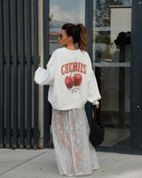 harajuku cherry graphic t shirts gothic oversized casual clothes y2k tops autumn long sleeves streetwear goth women clothing unique default style 5326