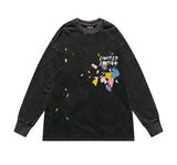 Skatercore Top – Rainbowtouches News Long Sleeved T Shirt Men High Street Fas – Modern Streetwear for Everyone