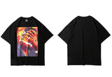 Vaporwave Graphic tee – 2023 Harajuku T Shirt Cartoon Japanese Anime Funny Graphic T