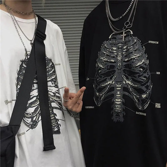 Trapwear Tribal flame – T Shirt For Men 2024 Summer Mens Clothing Oversized T Shirt