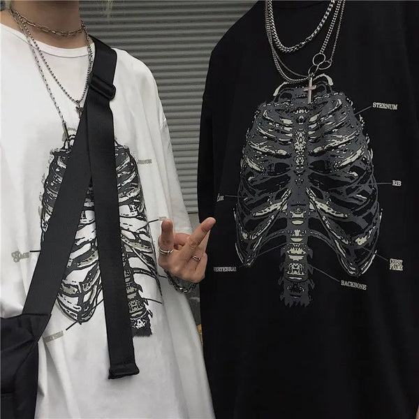Trapwear Tribal flame – T Shirt For Men 2024 Summer Mens Clothing Oversized T Shirt