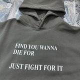 Alternative darkwear hoodie with eerie moon phase prints