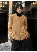 leather varsity coat, fall fit essential - aesthetic hip hop inspired casual wear