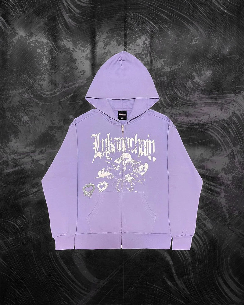 Y2K Womens Mens Hoodies Clothing Printing Long Sleeve Pullover Sweatsh