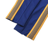 best quality embroidery logo new pants men woman side edge weaving stripe drawstring loose casual grey motion trousers unique default style 5131