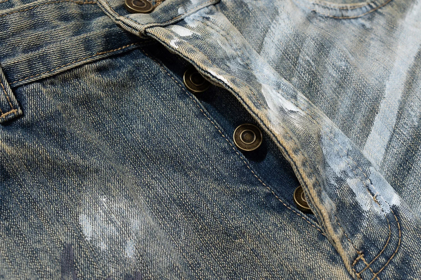graffiti handdrawn damaged wash baggy jeans for men and women straight streetwear y2k denim trousers pantalones hombre cargos unique cargo style 1314