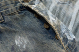 graffiti handdrawn damaged wash baggy jeans for men and women straight streetwear y2k denim trousers pantalones hombre cargos unique cargo style 1314