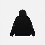 European American Casual Y2K Personalized Five-pointed Star Hoodie Trend Ins Retro Loose Y2k Zipper Sweatshirt for Men and Women