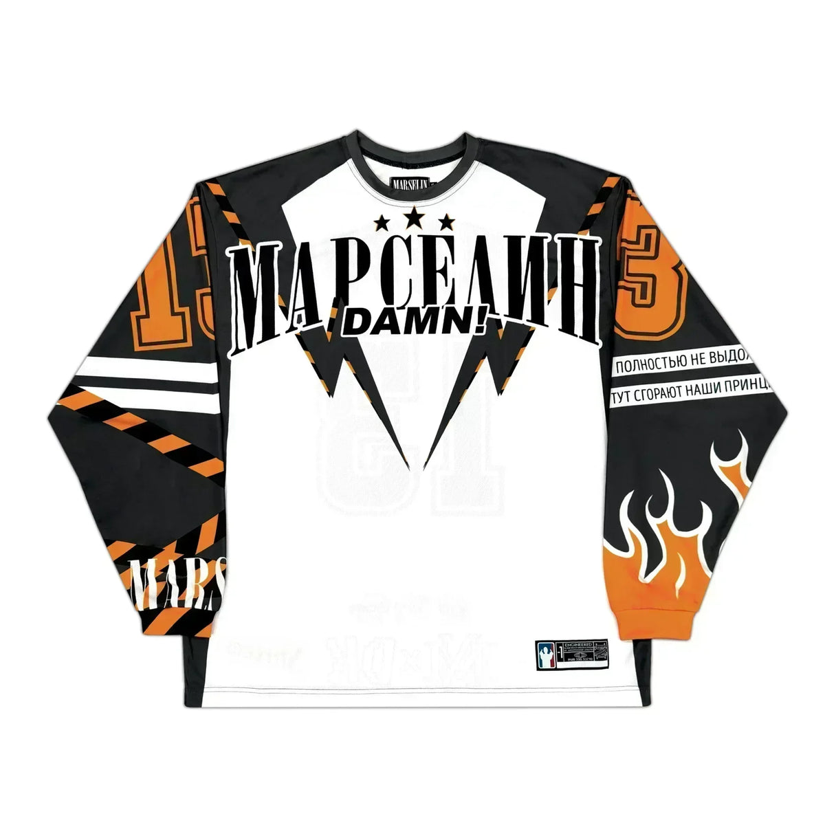 Gothic Oversized shirt – Harajuku Sprots Long Sleeved T Shirt Mens And Womens Y2K Jer