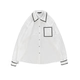 New Fashion Shirt Men's Long-sleeved 2023 Spring And Autumn Casual Loose Shirt Korean Style Comfortable Casual Top Boutique