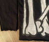 Y2K Womens Clothing Sweatshirt Long Sleeved Pullover Handdrawn Pattern