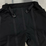 undermycar functional strap high street pure cotton pants unique default style 2925