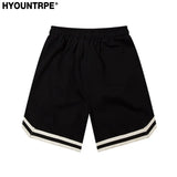 hip hop loose shorts elastic waist pants fashion letter embroidery shorts men casual drawstring streetwear sportswear gym shorts unique shorts style 2322