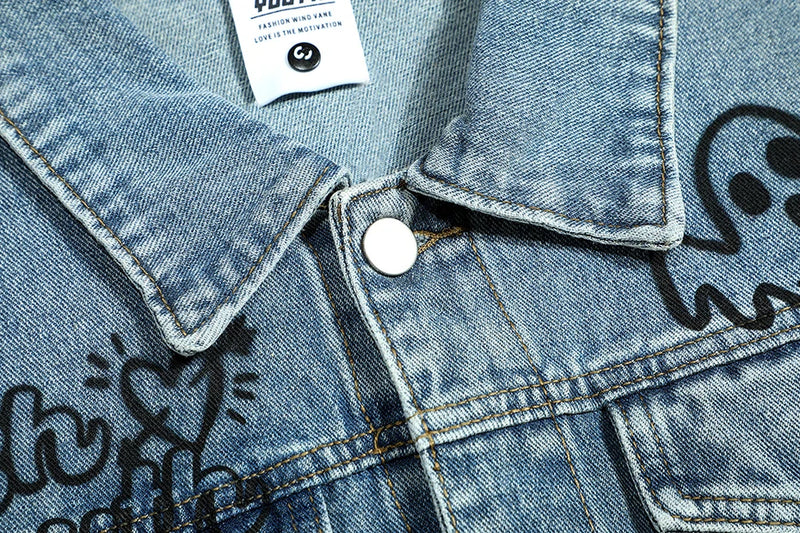 hip image unisex design graphic-printed-blue-denim-jacket-men-harajuku-hip-hop-streetwear-oversized-jeans-jacket-coat-man-fashion-loose-casual-jacket high graphic material hop - quality style everyday urban premium fashion streetwear style print 6a4a7c fit wear essential casual oversized streetwear design ID a442c