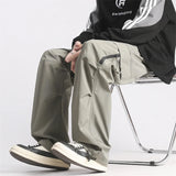 autumn mens cargo pants casual hip hop multi pocket trousers streetwear techwear sweatpants functional baggy pantalones hombre sporty tapered joggers