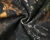 european and american tree grain camouflage jeans mens slim fitting splashing ink trendy hip hop tapered denim pants camou jeans unique jeans style 1430